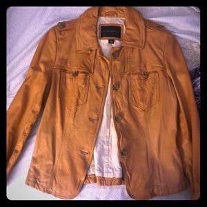 Banana Republic Spring leather Jacket
